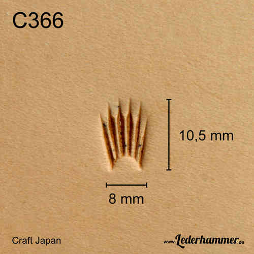 Punziereisen C366 - Camouflage - Craft Japan