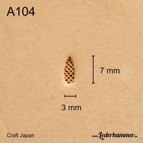 Punziereisen A104 - Background - Craft Japan