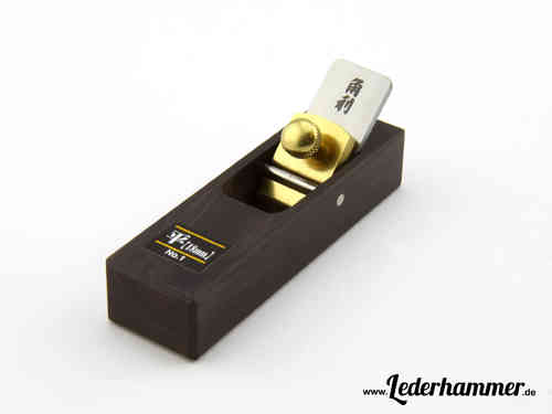 Mini Lederhobel, flach/plan, Hobelbreite 18 mm - Craft Japan