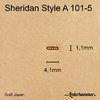 Punziereisen Sheridan Style A 101-5 - Background - Craft Japan