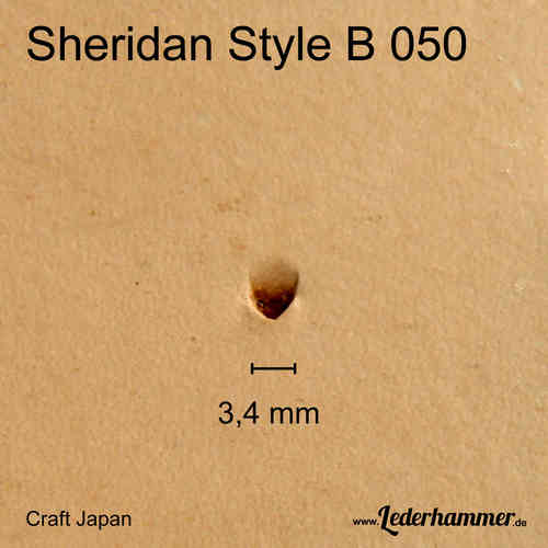 Punziereisen Sheridan Style B 050 - Beveler - Craft Japan