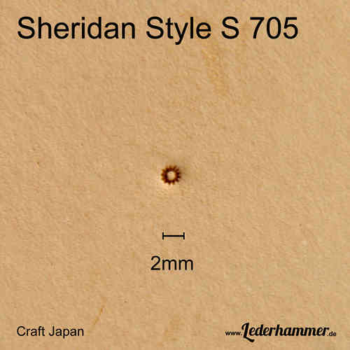 Punziereisen Sheridan Style S 705 - Seeder - Craft Japan
