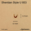 Punziereisen Sheridan Style U 853 - Mulefoot - Craft Japan