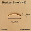 Punziereisen Sheridan Style V 463 - Veiner - Craft Japan