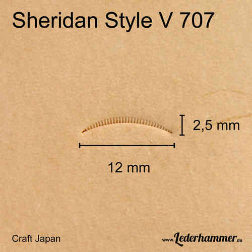 Punziereisen Sheridan Style V 707 - Veiner - Craft Japan