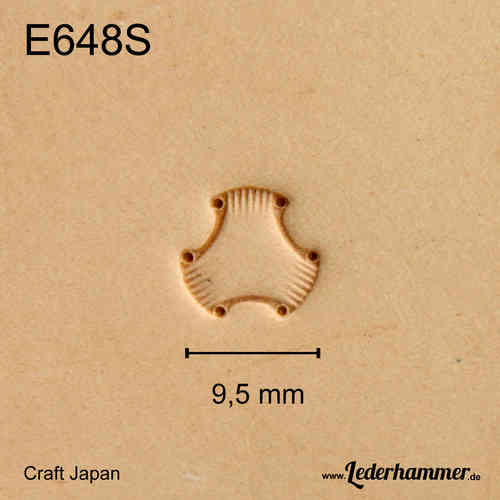 Punziereisen Punzierstempel Craft Japan Lederstempel Leather Stamp E262 