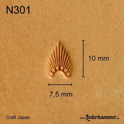 Punziereisen N301 - Sunburst - Craft Japan
