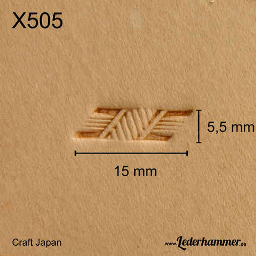 Punziereisen X505 - Basket Weave - Craft Japan