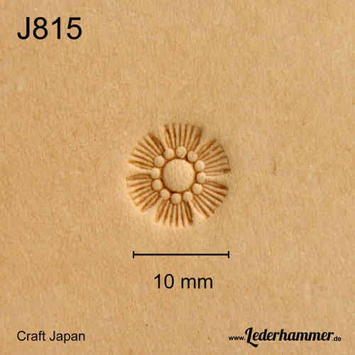 Punziereisen J815 - Flower Center - Craft Japan