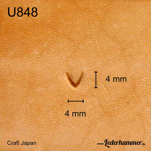 Punziereisen U848 - Mulefoot - Craft Japan