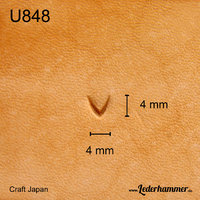 Craft Japan Punzierstempel Punziereisen U848 Lederstempel Leather Stamp