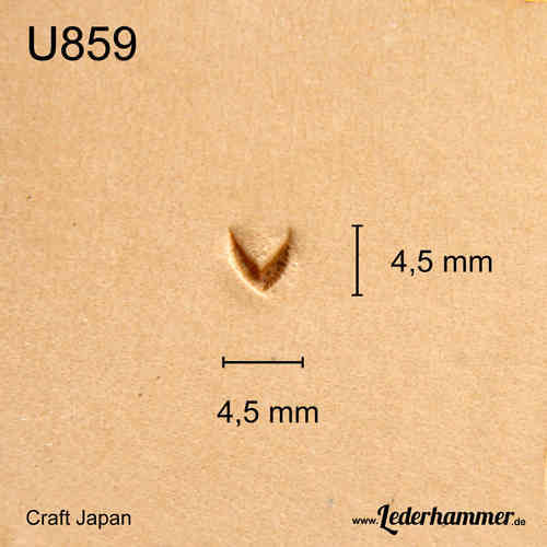 Punziereisen U859 - Mulefoot - Craft Japan