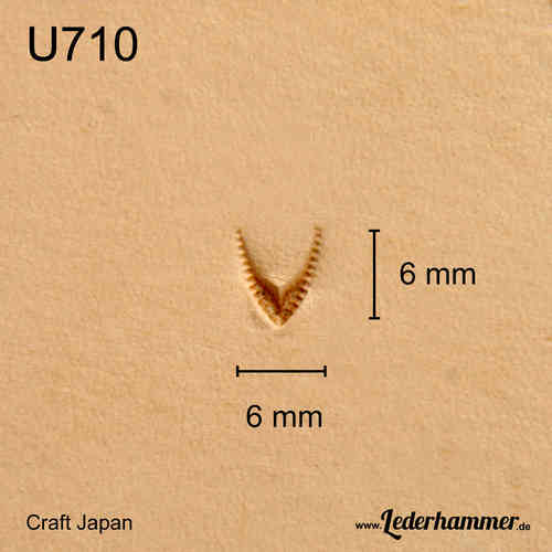 Punziereisen U710 - Mulefoot - Craft Japan