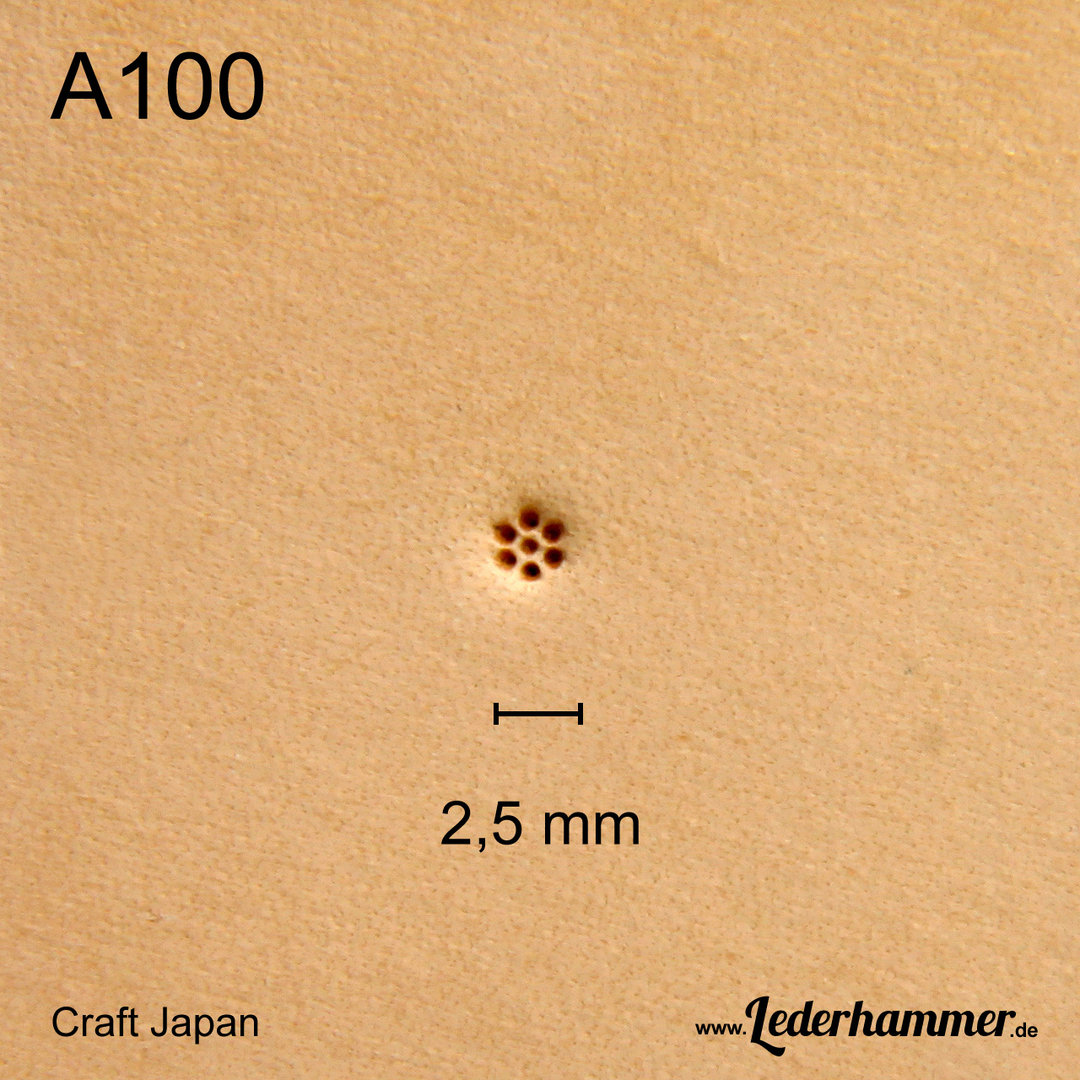 Punziereisen Sheridan Style A 101-5 Craft Japan Background 