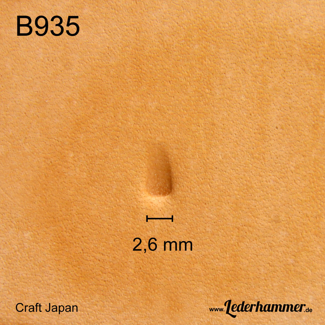 Craft Japan Punziereisen Lederstempel X511 Leather Stamp Punzierstempel 