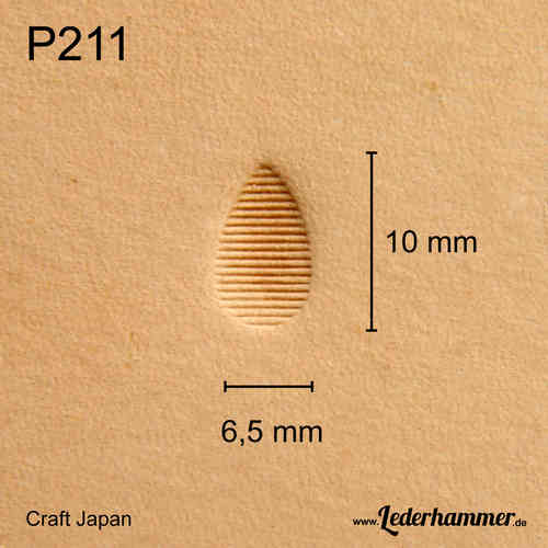 Punziereisen P211 - Pear Shader - Craft Japan