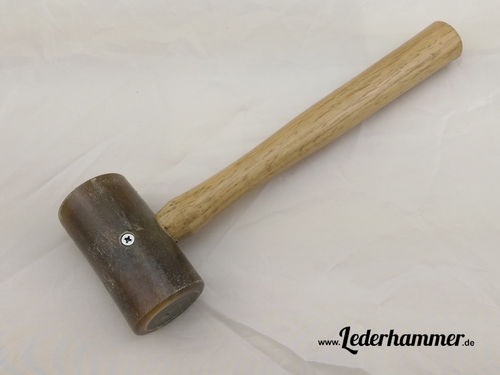 Rohhauthammer / Lederhammer / Punzierhammer, ca. 295g