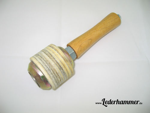 Rohhauthammer, Lederhammer, Punzierhammer, Schlegel, 950g